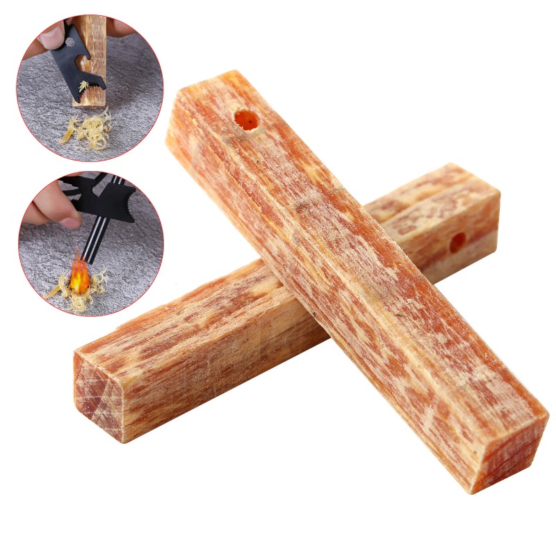 Magnesium Fire Starter - 1/2pcs 소방 장비, 야외 생존 도구,