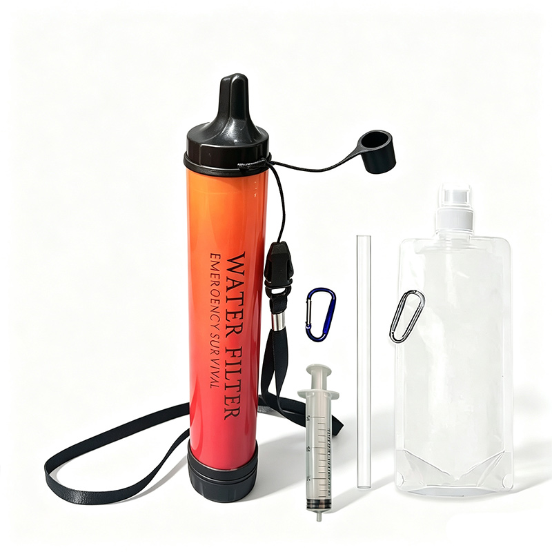야외 캠핑 비상용 생존 물 정수기 필터 - 강, 호수, - Water Purification Straw 리뷰 및 가격