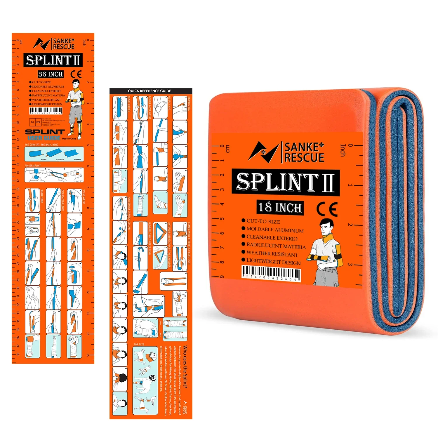 고품질 응급 처치 스플린트 36/18인치X4.3인치 S - Water Purification Straw 리뷰 및 가격