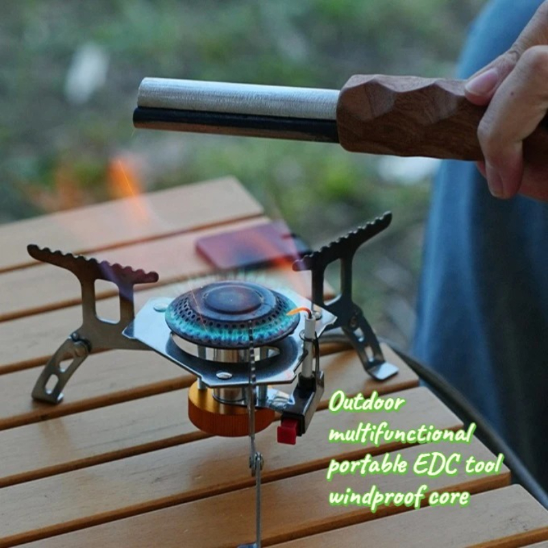 샤빌리 나무 손잡이 야외 부싯돌 생존 도구: 휴대용 고 - Magnesium Fire Starter 리뷰 및 가격