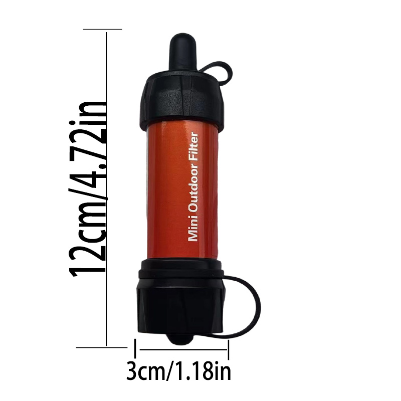 하이킹용 휴대용 긴급 정수기 - 생존, 빠른 정화, 자 - Water Purification Straw 리뷰 및 가격