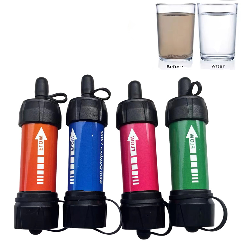 하이킹용 휴대용 긴급 정수기 - 생존, 빠른 정화, 자 - Water Purification Straw 리뷰 및 가격
