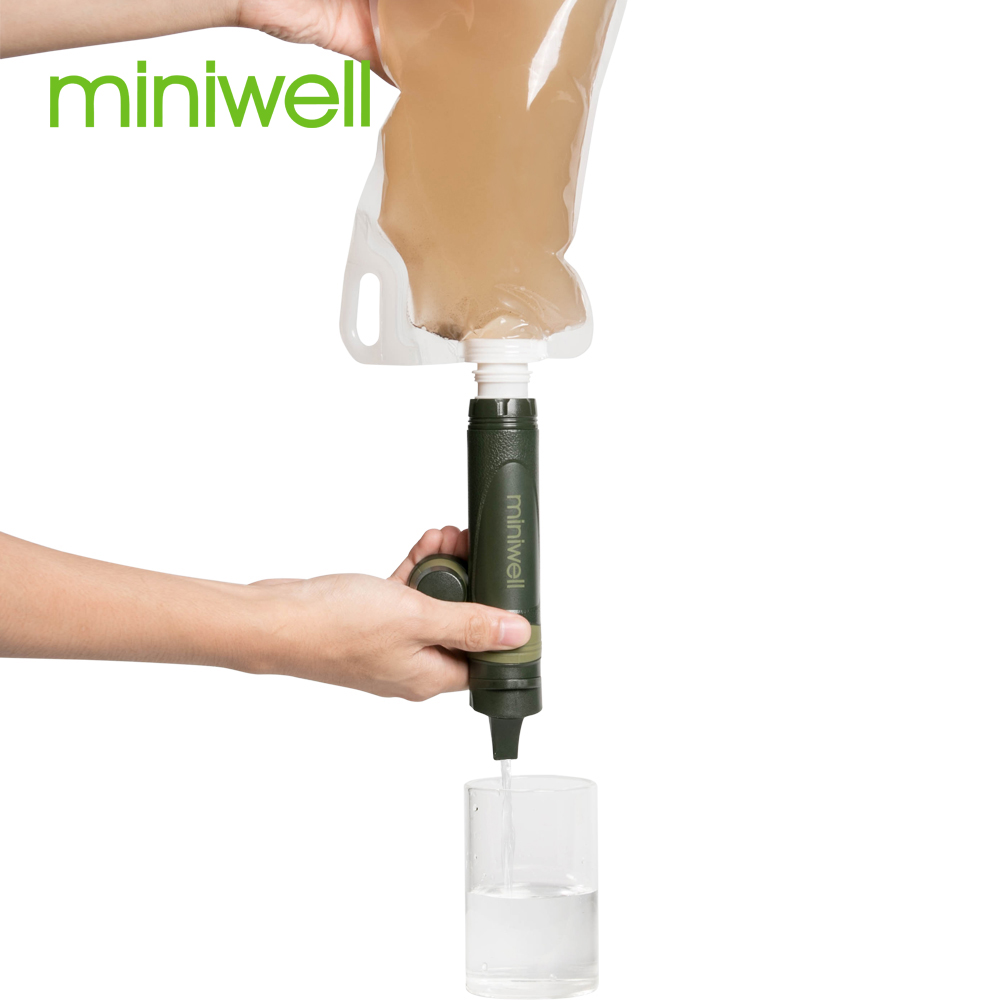 미니웰 L600 야외 생존 캠핑 장비 휴대용 빨대 정수 - Water Purification Straw 리뷰 및 가격